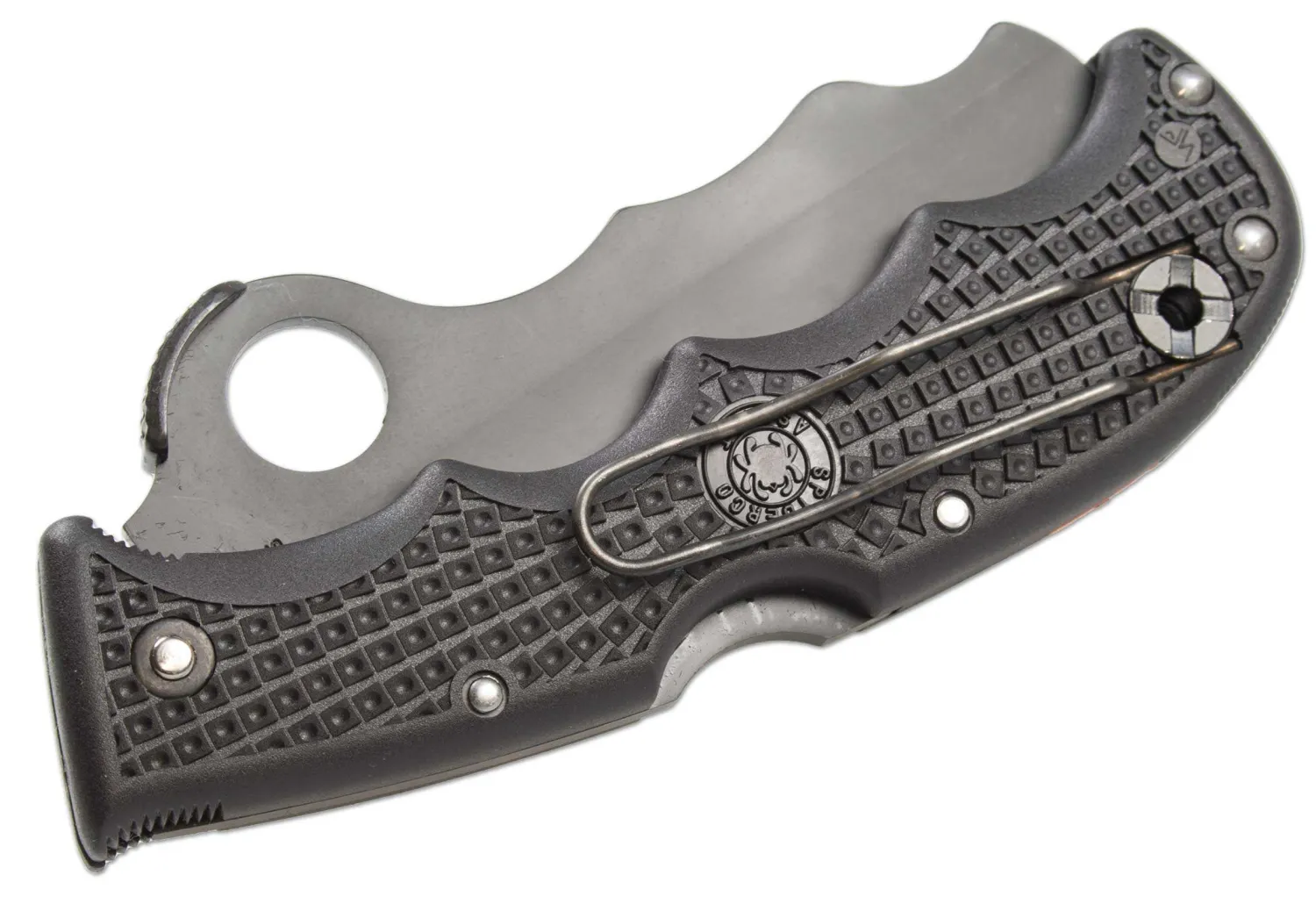 Spyderco Assist Black Blade Combo Edge