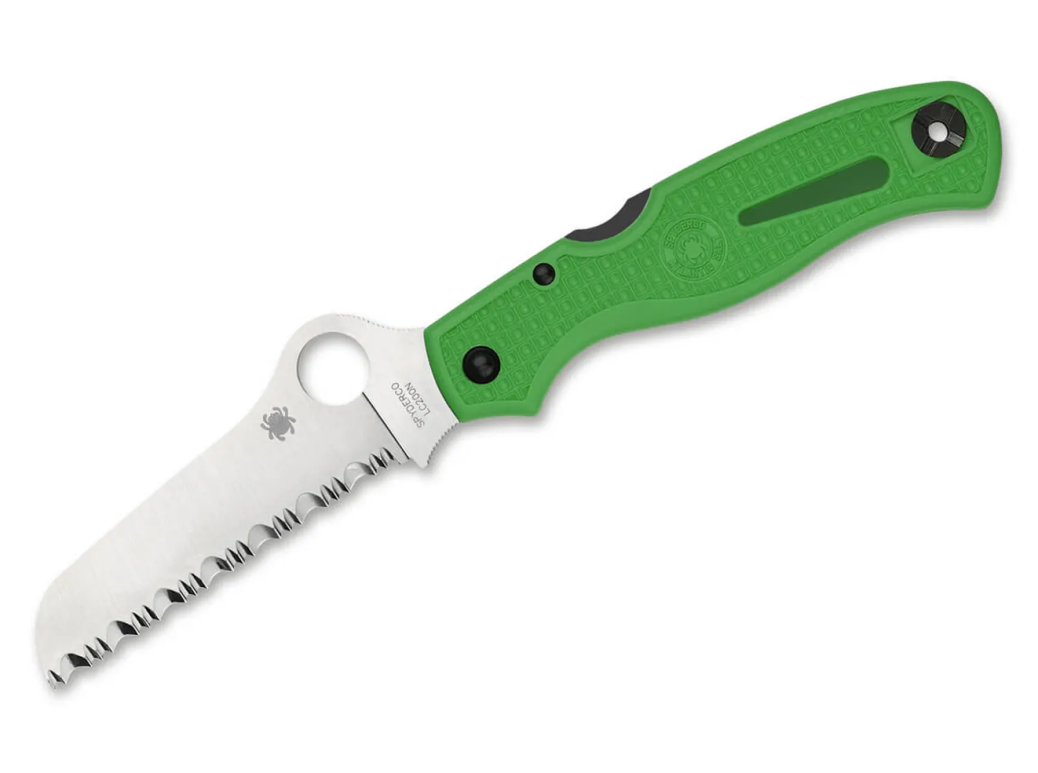 Spyderco Atlantic Salt Green Serrated