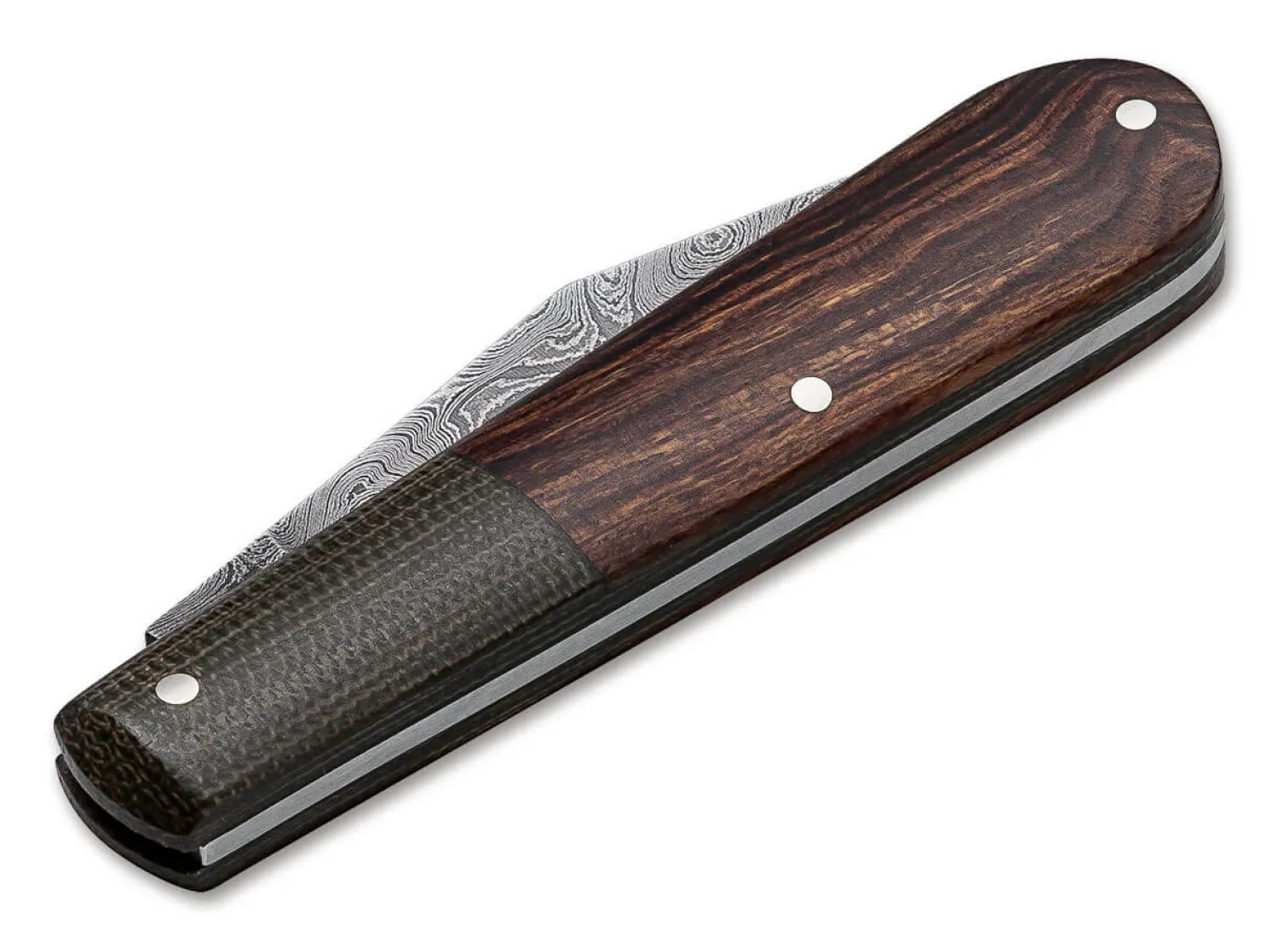 Böker Manufaktur Solingen Barlow Integral Leopard-Damast