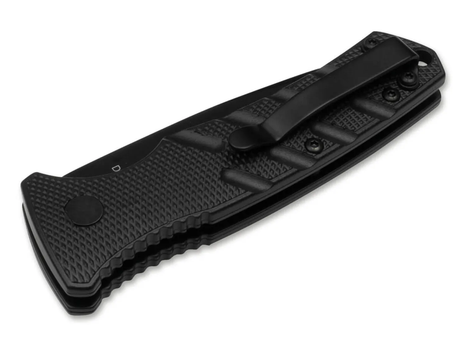 Böker Plus BHQ Mini Strike Droppoint All Black