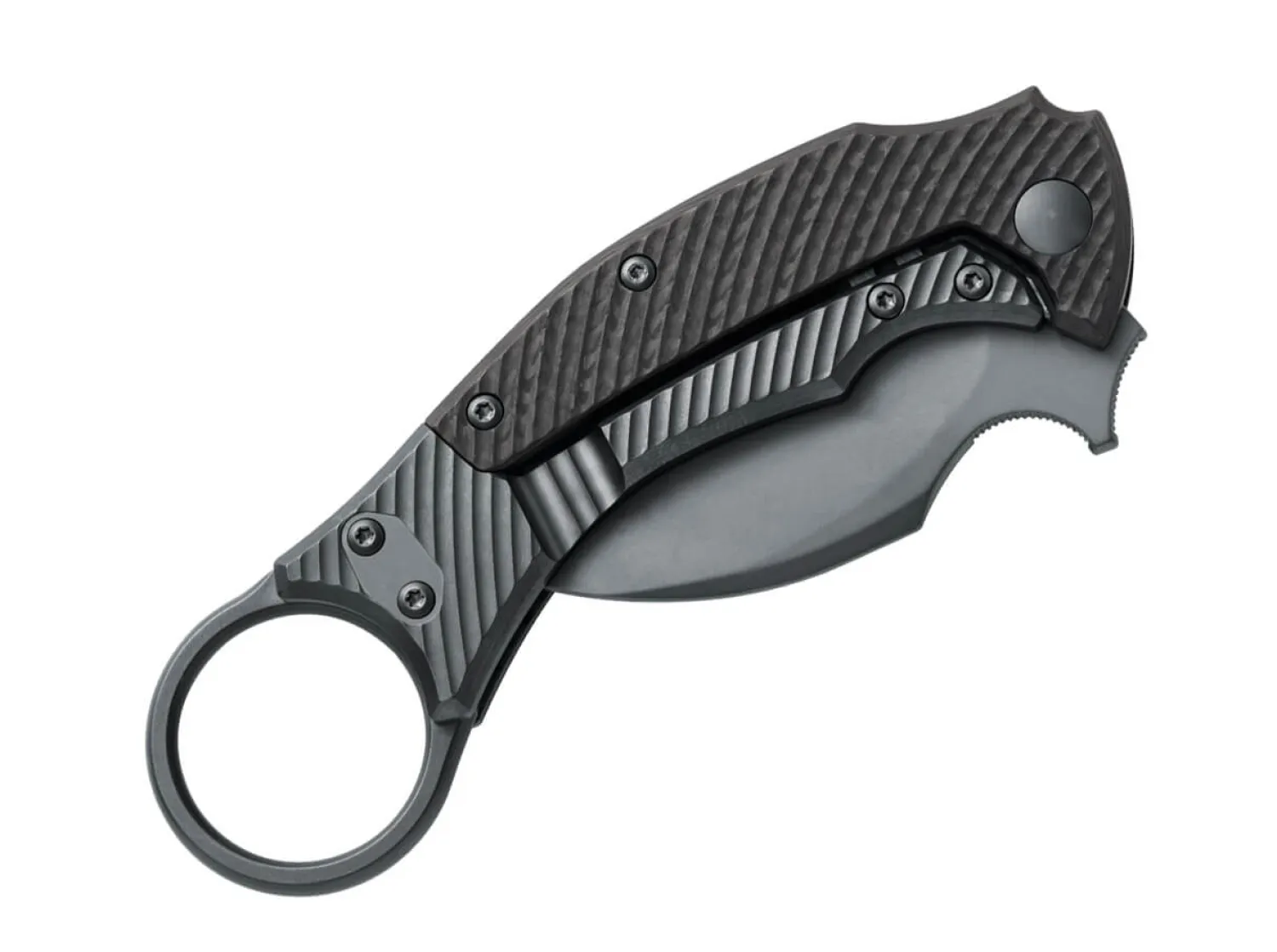Fox Knives Blackbird Titanium Black