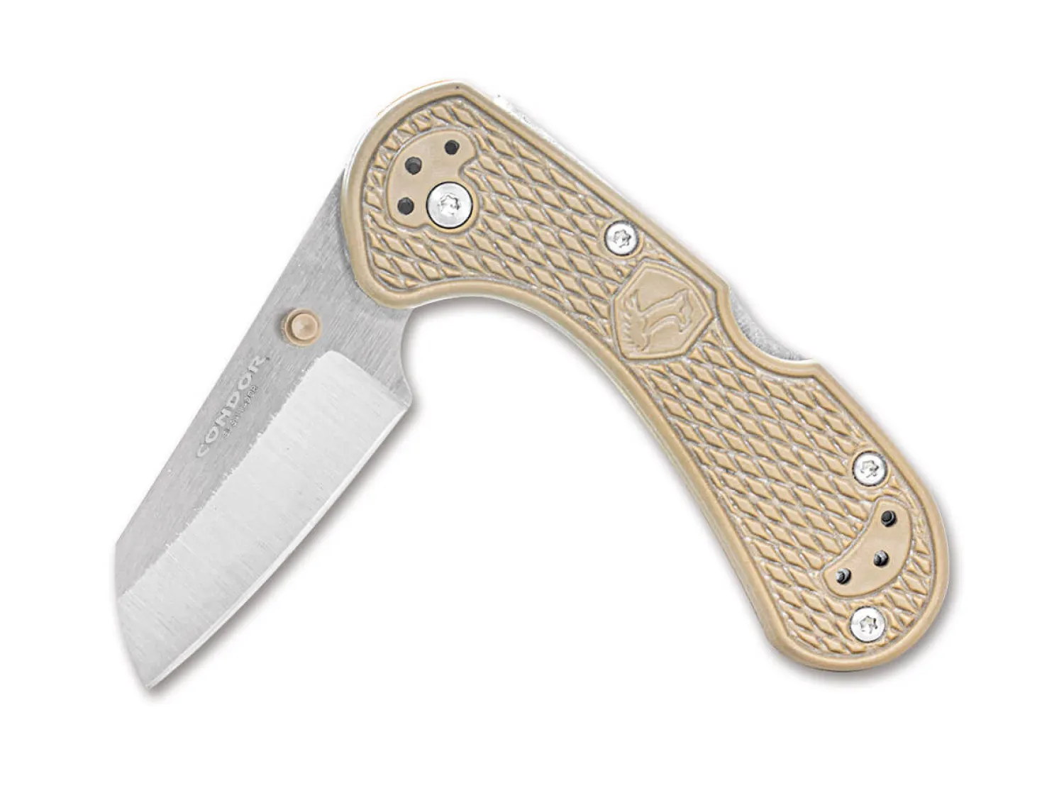 Condor Cadejo Cleaver Folder Desert