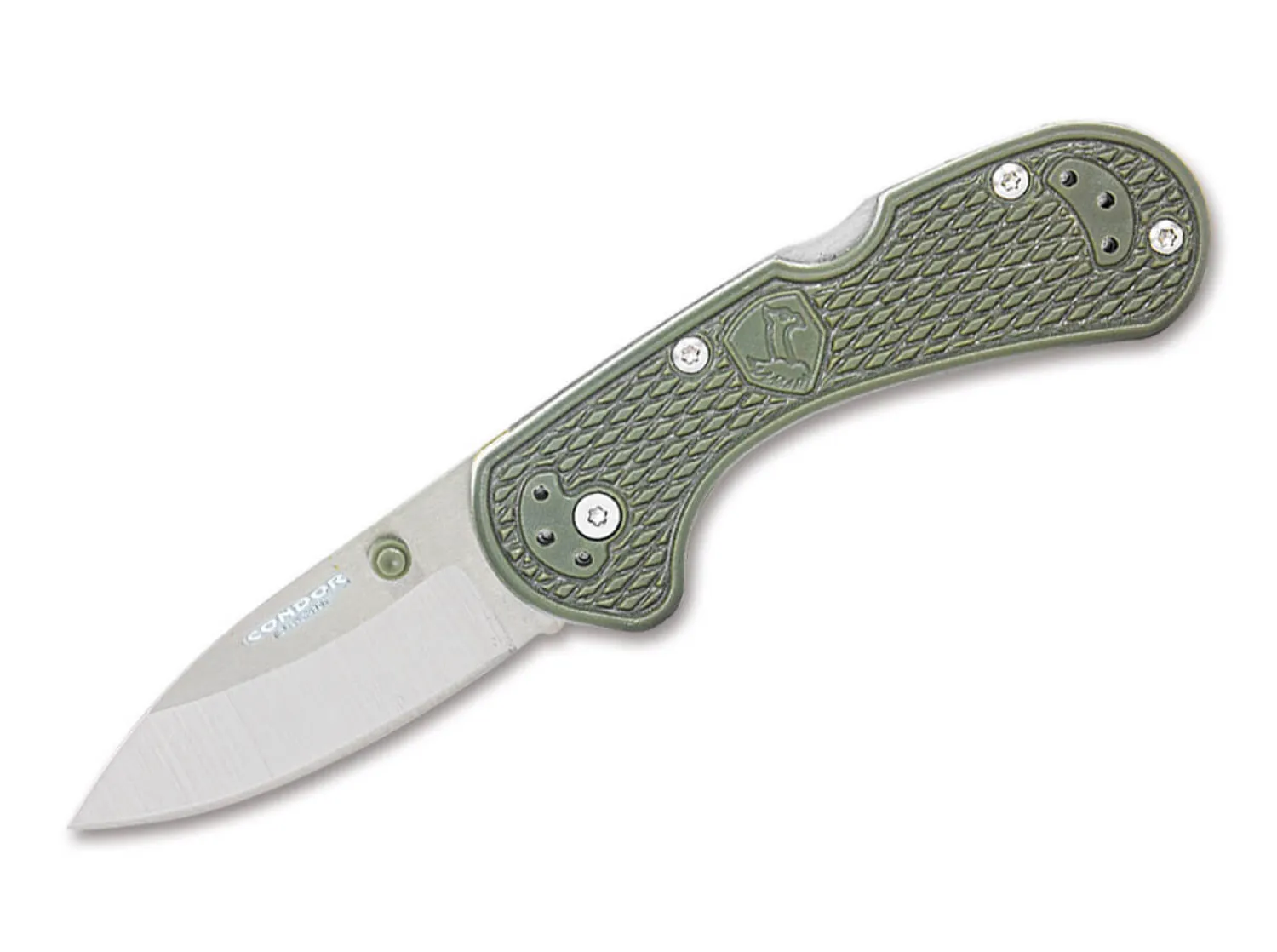 Condor Cadejo Drop Point Folder Army Green