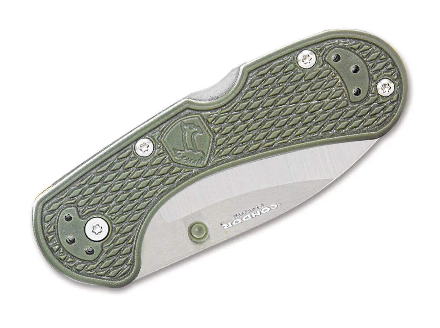 Condor Cadejo Drop Point Folder Army Green