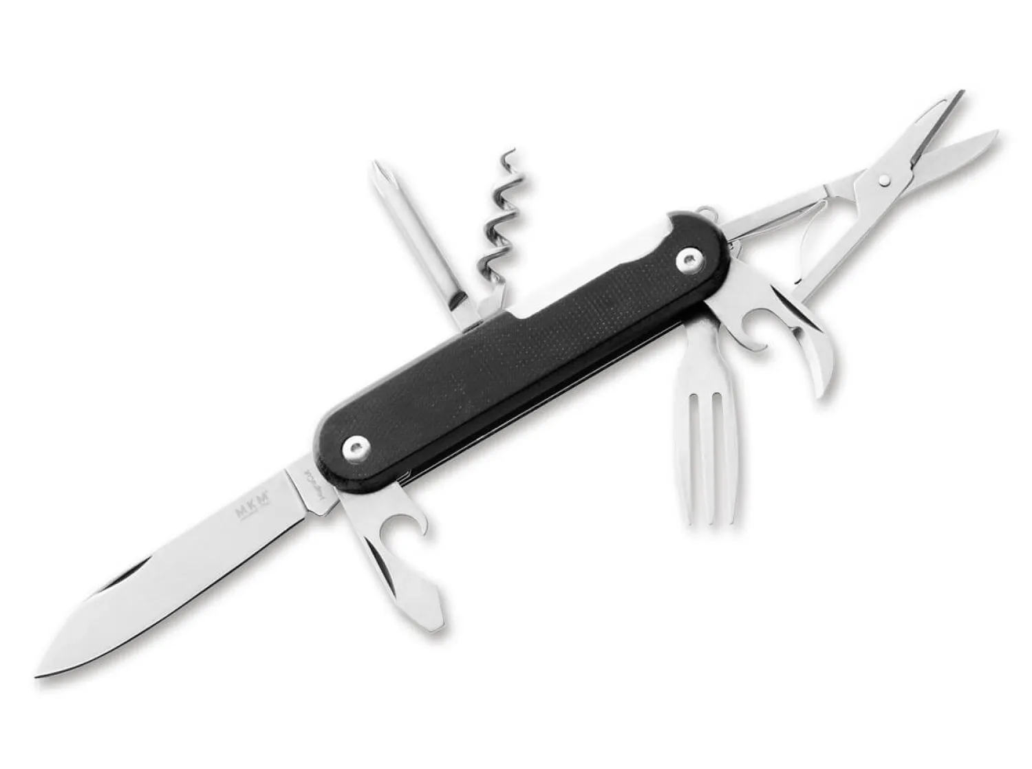 MKM Campo 7 MagnaCut Micarta Black