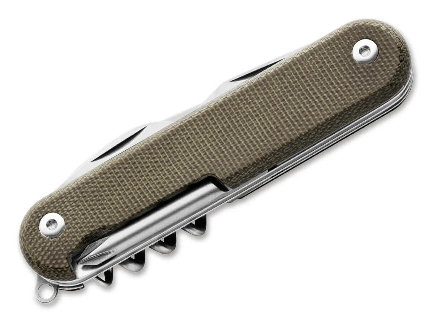 MKM Campo 7 MagnaCut Micarta Green