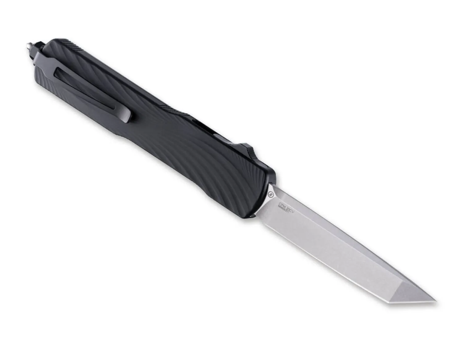 Hogue Counterstrike OTF Automatic 3.35 Tanto G-Mascus Black Tumbled