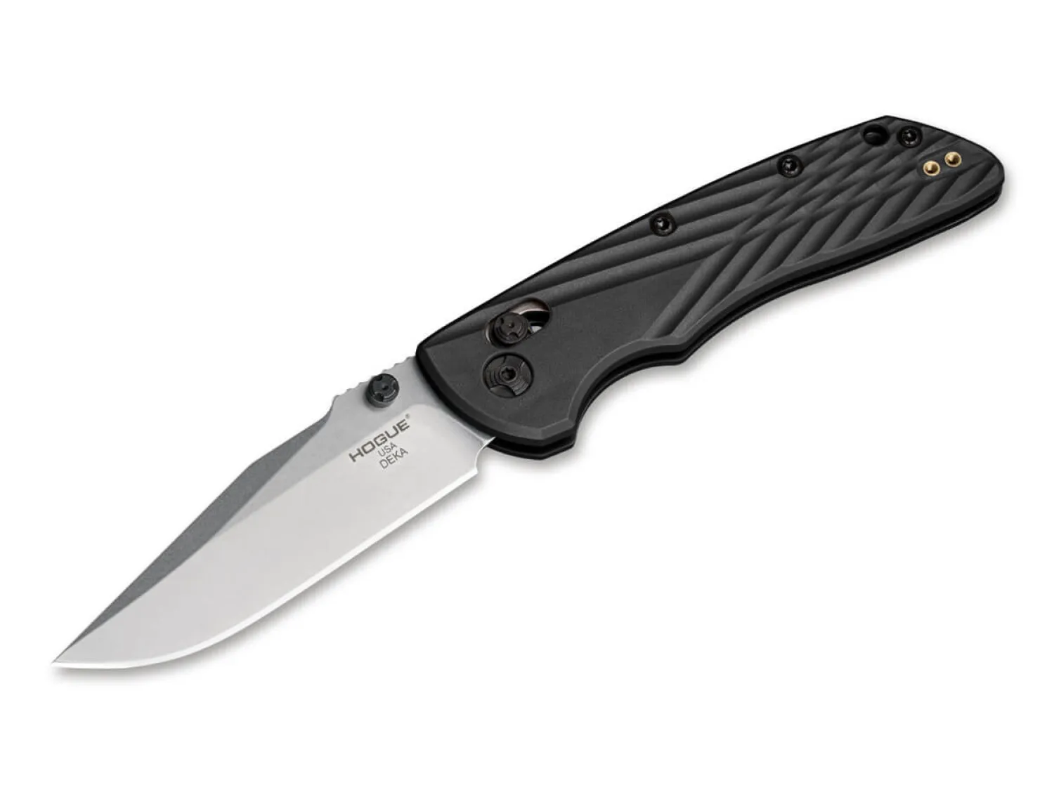 Hogue Deka 3.25" CP Tumble Black