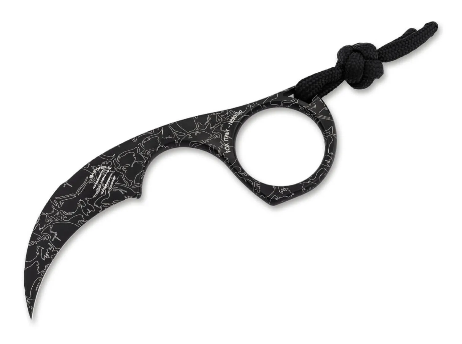 Bastinelli Knives Diagnostic Skull Design Black