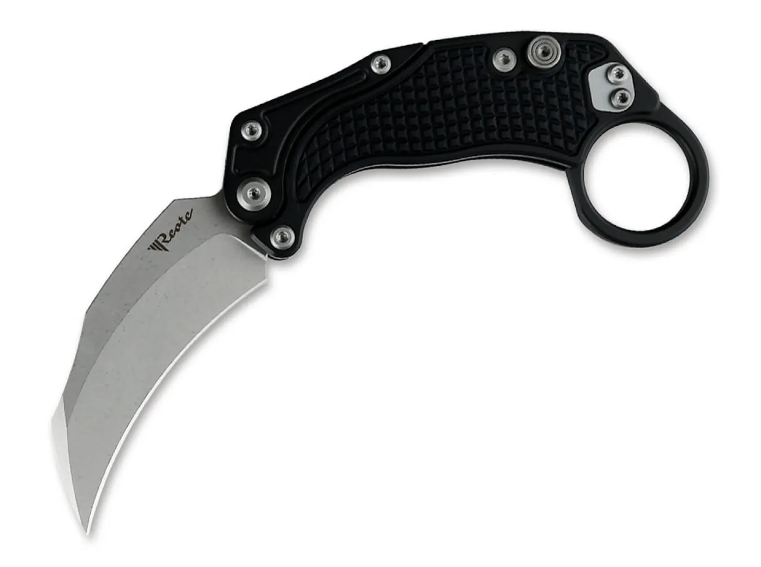 Reate EXO-K Black Anodized Stonewashed