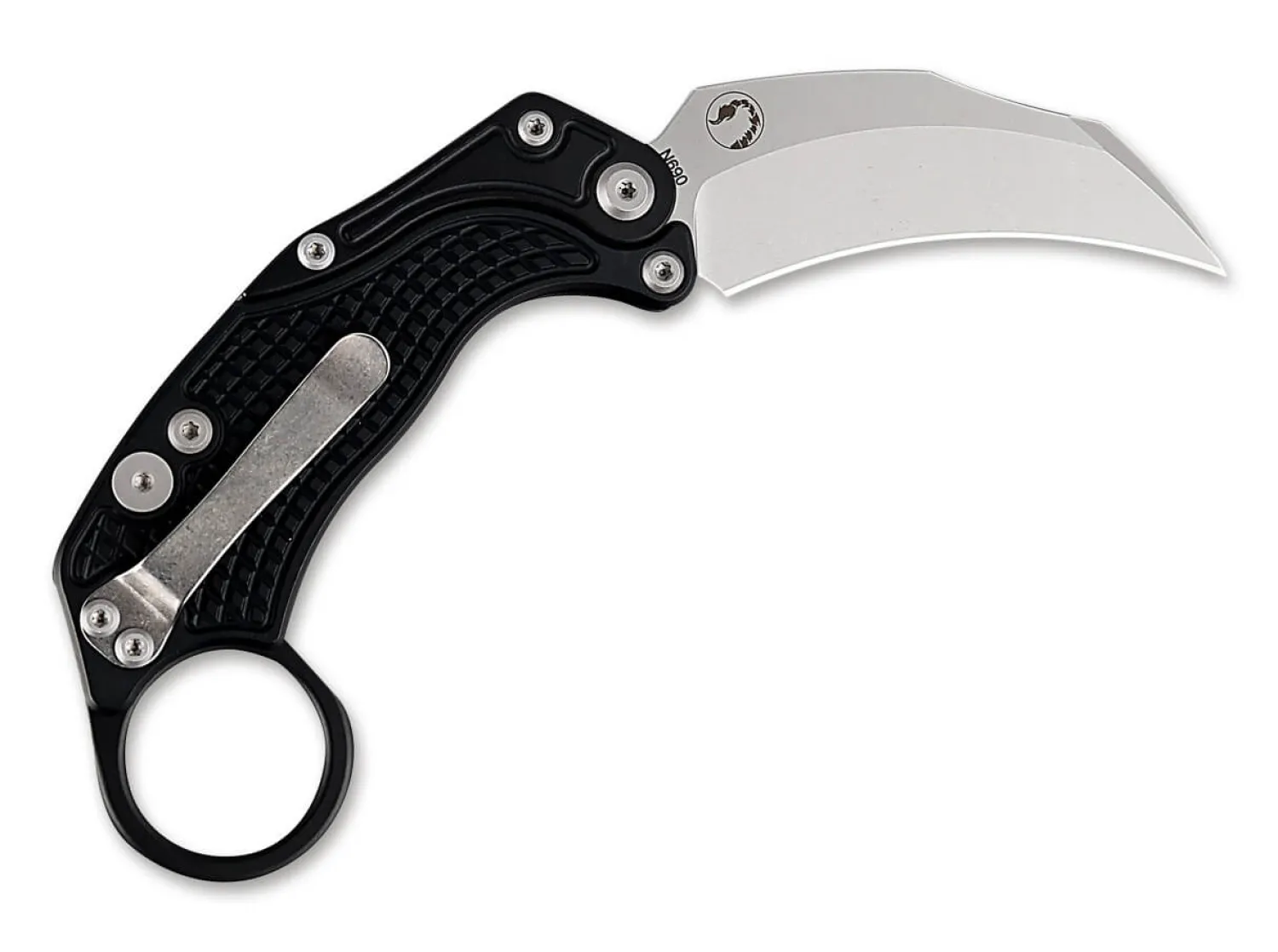 Reate EXO-K Black Anodized Stonewashed