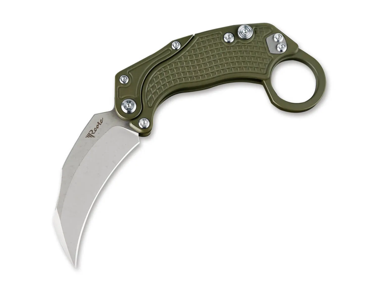 Reate EXO-K Green Anodized Stonewashed