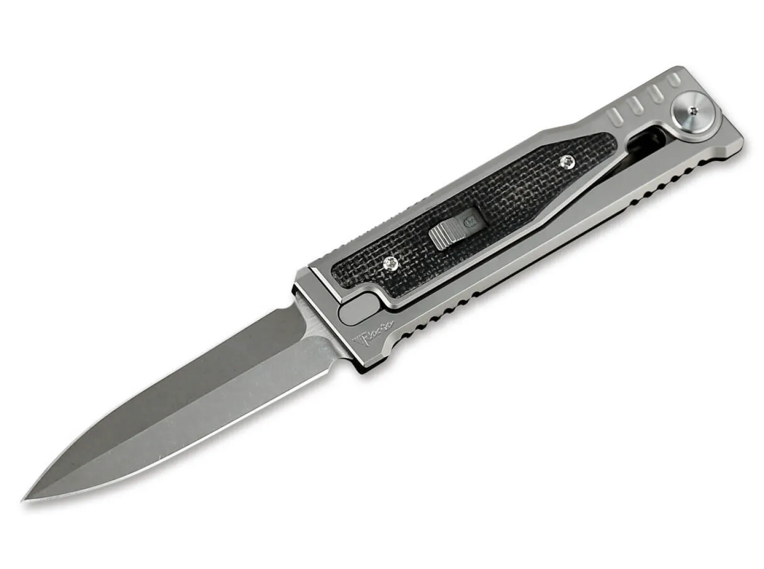 Reate EXO-M Black Micarta Double Edge
