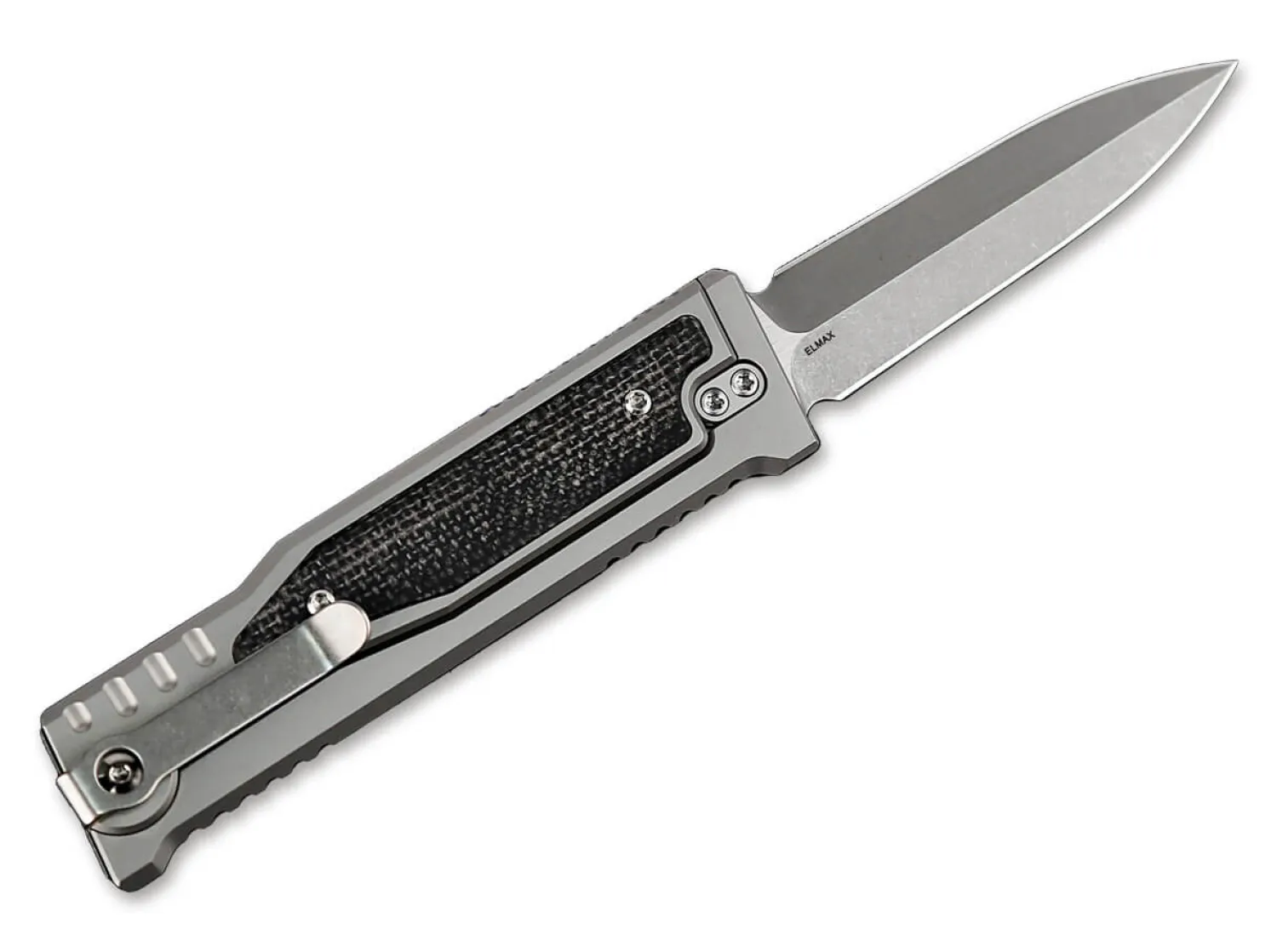 Reate EXO-M Black Micarta Double Edge