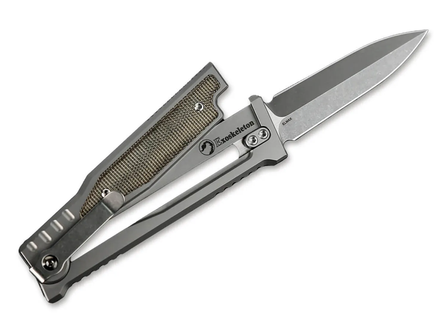 Reate EXO-M Green Micarta Double Edge