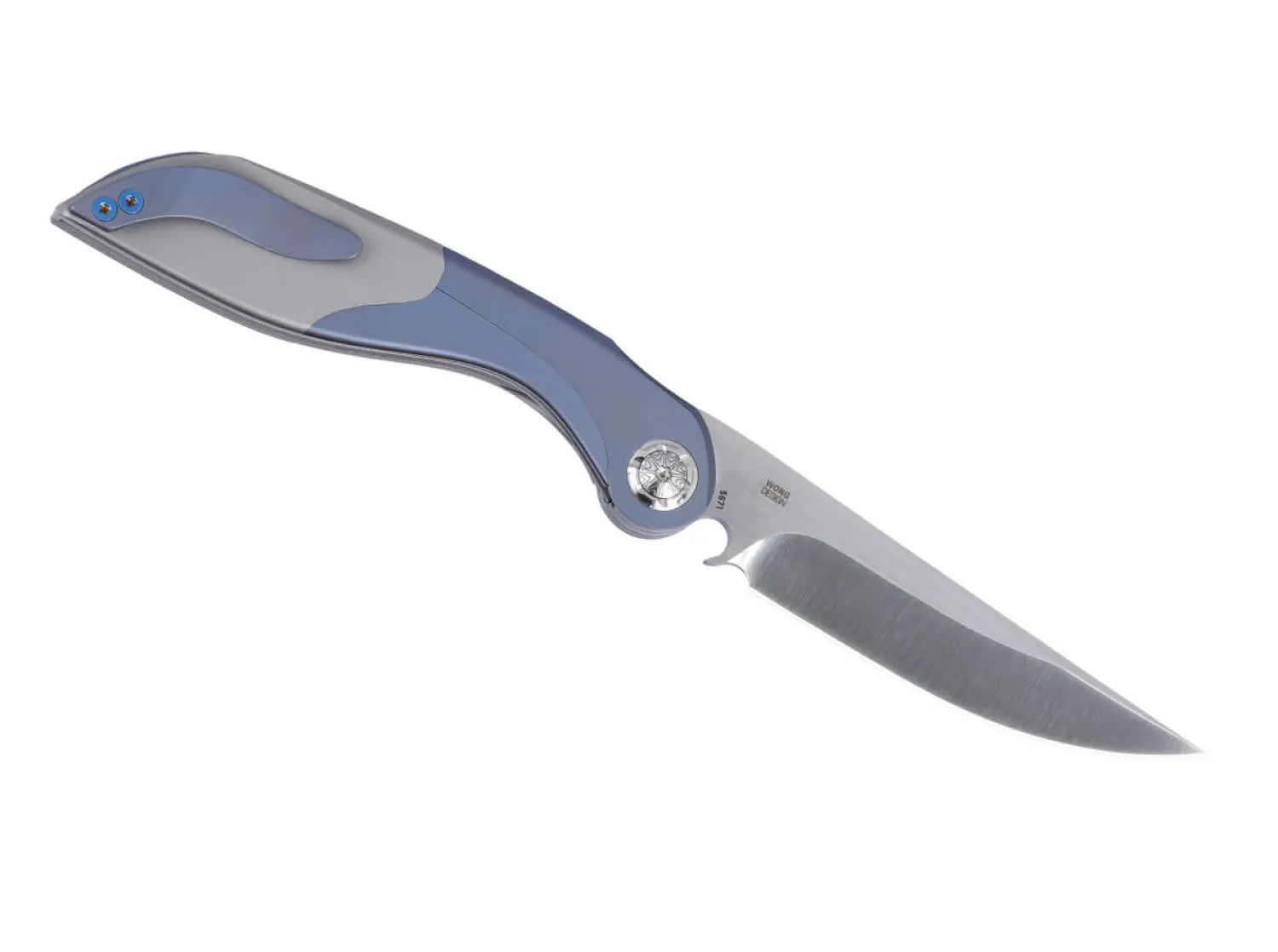 CRKT Fial M390 Titanium Blue
