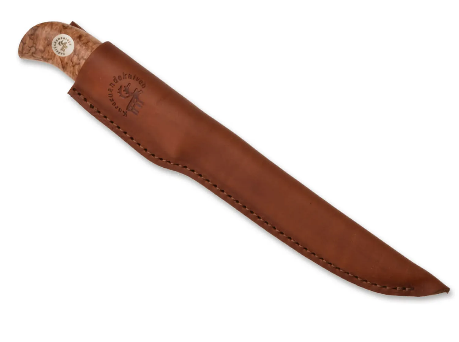 Karesuando Fiskekniv Laxen 16 Damasteel Nordic Light