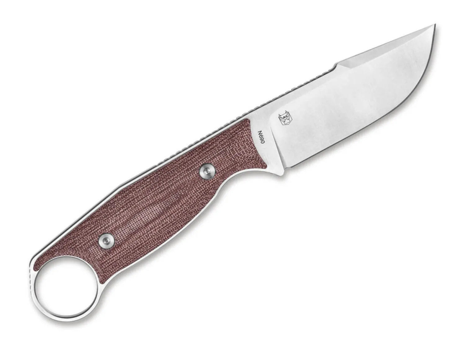 Real Steel Furrier Harpoon Micarta Red