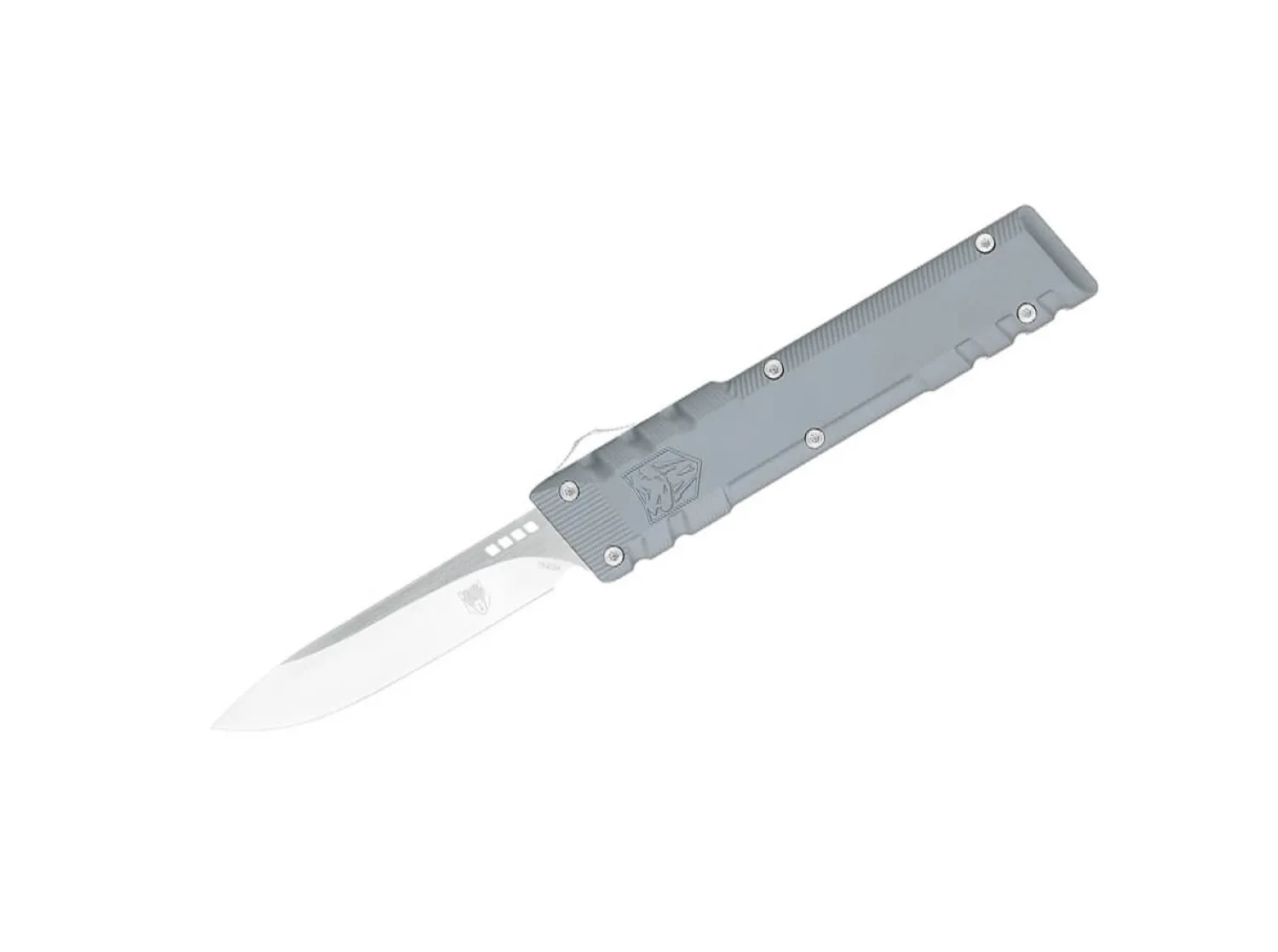 CobraTec Gentlemen's Gen II Grey OTF Drop Not Serrated