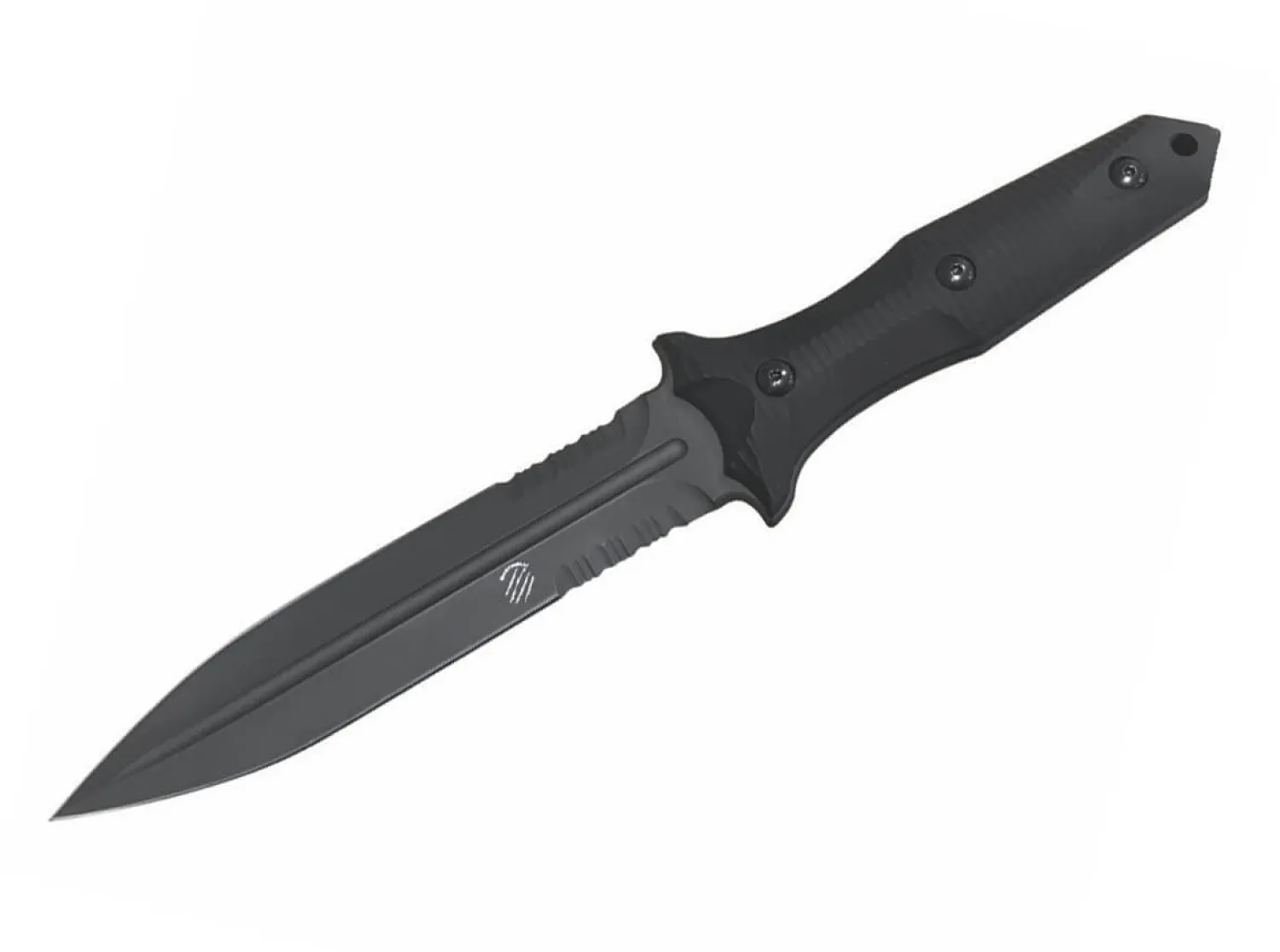Bastinelli Knives Grozo Black Serrated