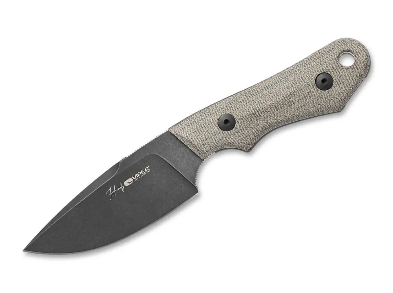 Viper Handy Dark Canvas Micarta Green