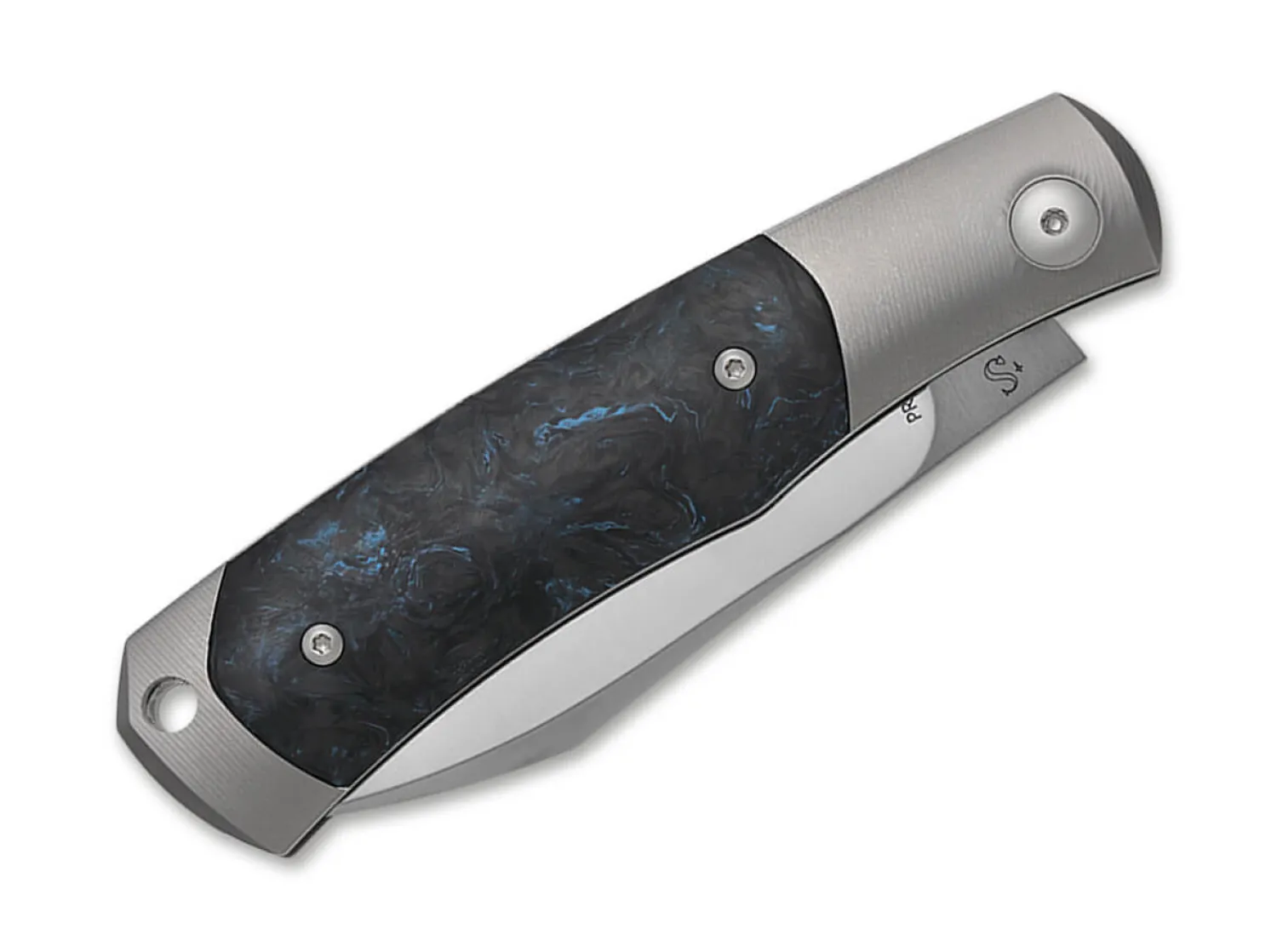 Viper Hug II Titanium CF Marble Blue