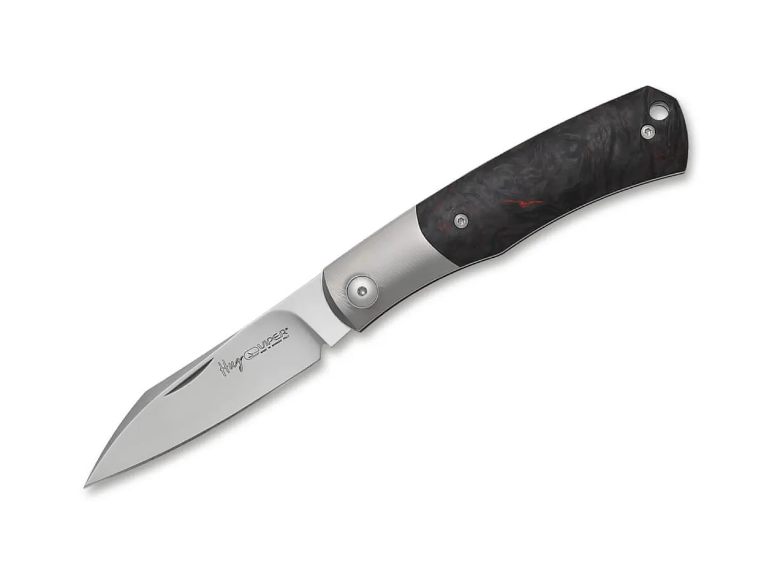 Viper Hug Titanium CF Marble Red