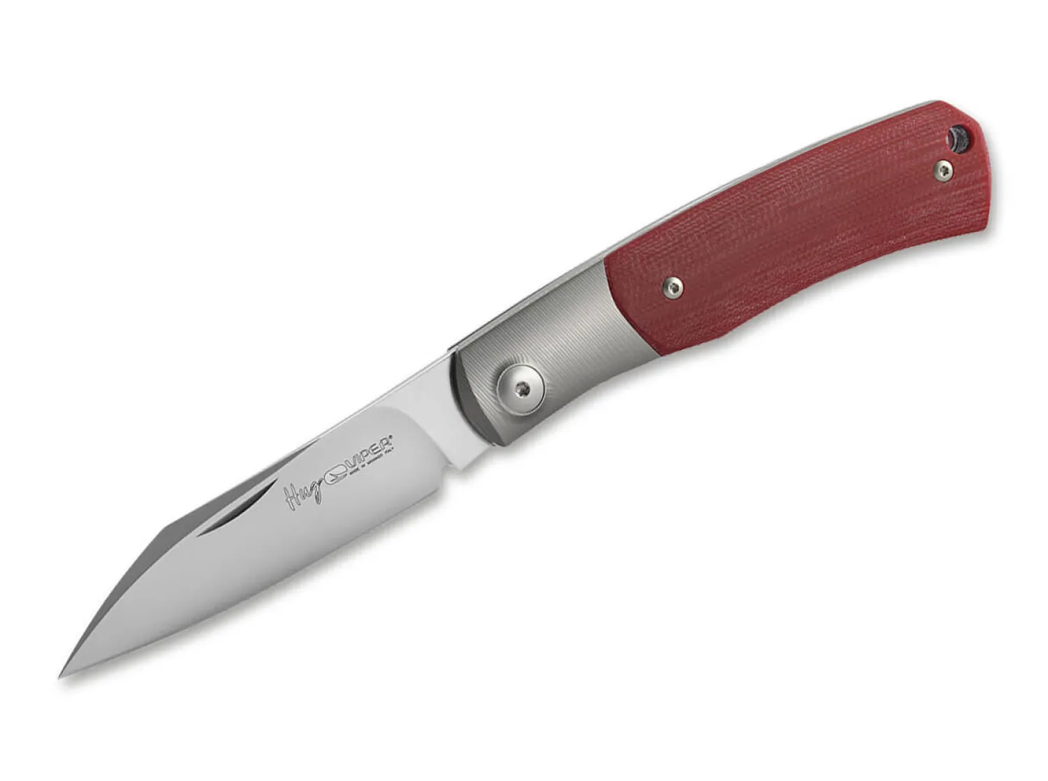 Viper Hug Titanium G10 Red