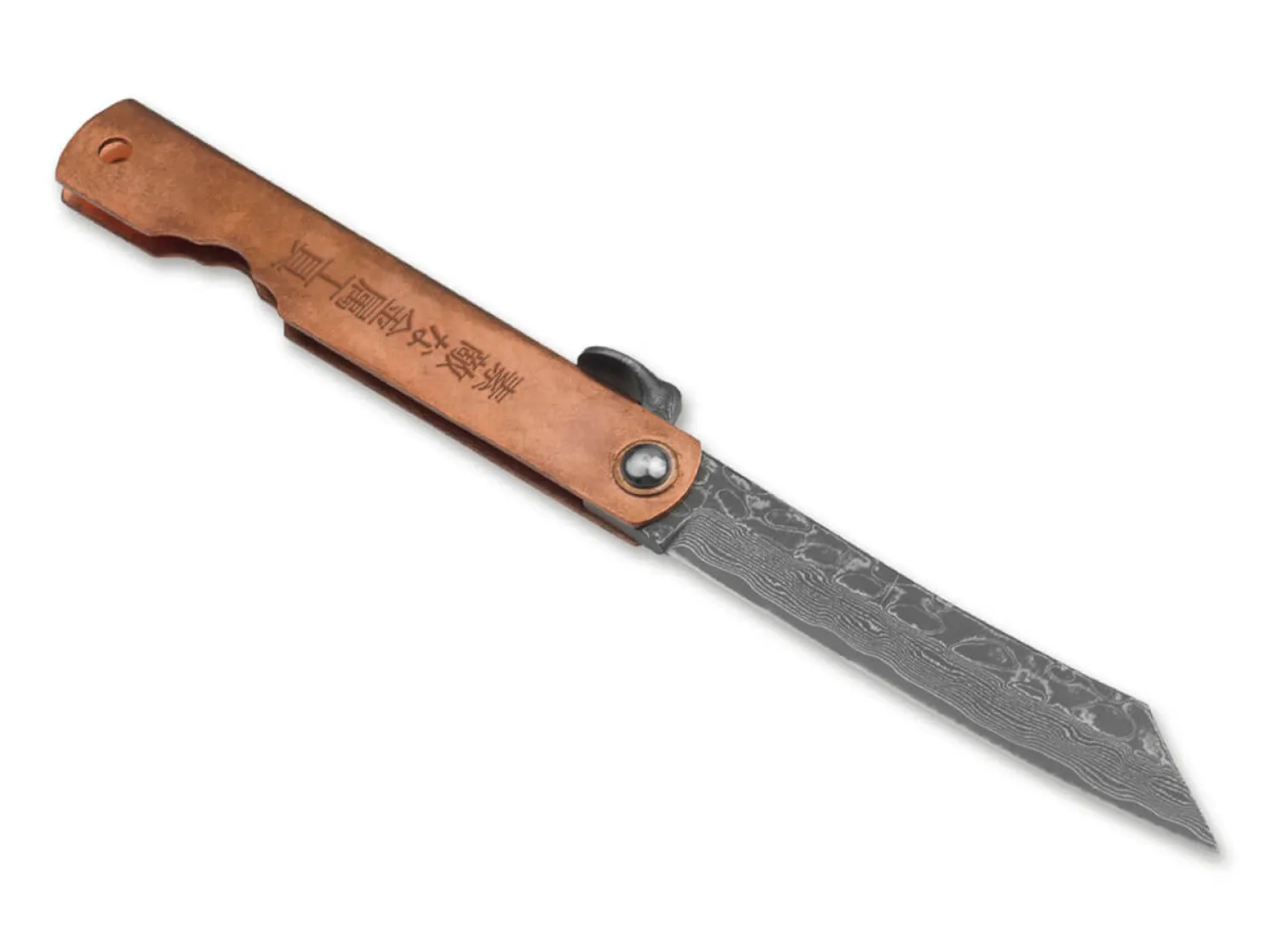 Higo Irogane Damascus
