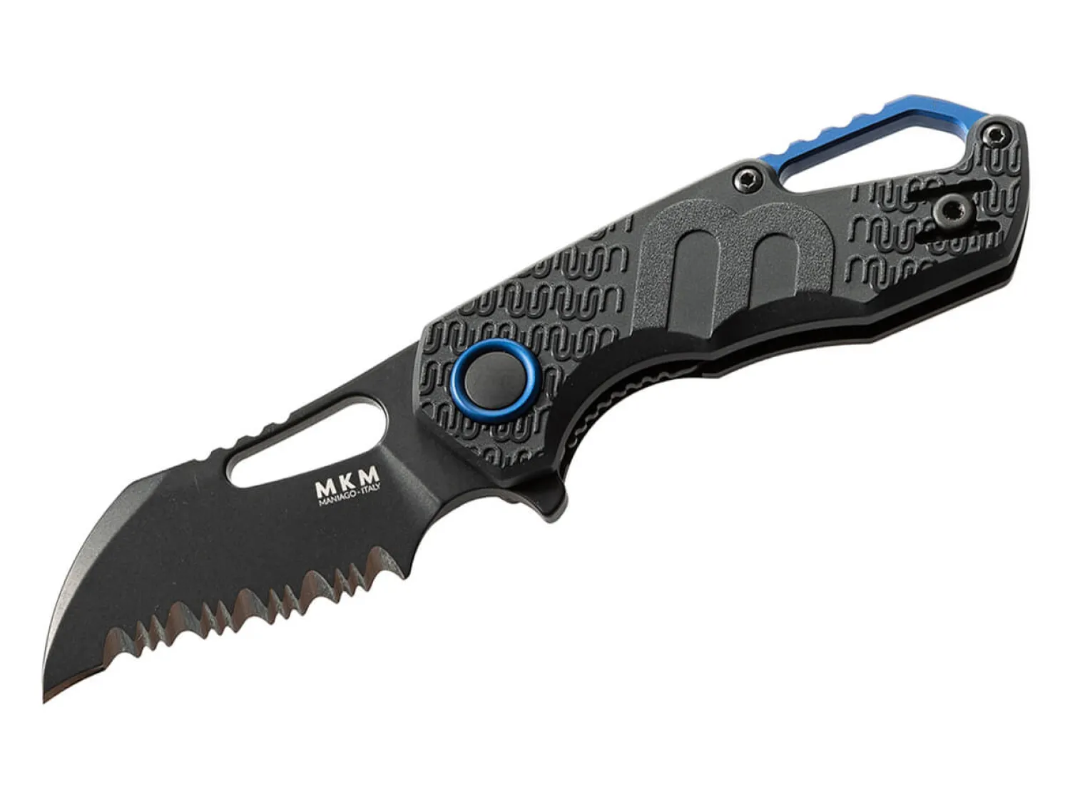 MKM Isonzo Black Hawkbill Serrated