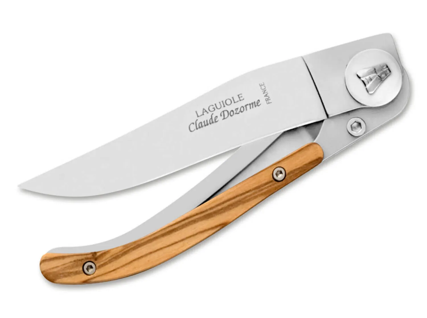 Claude Dozorme Laguiole Liner Olive Wood