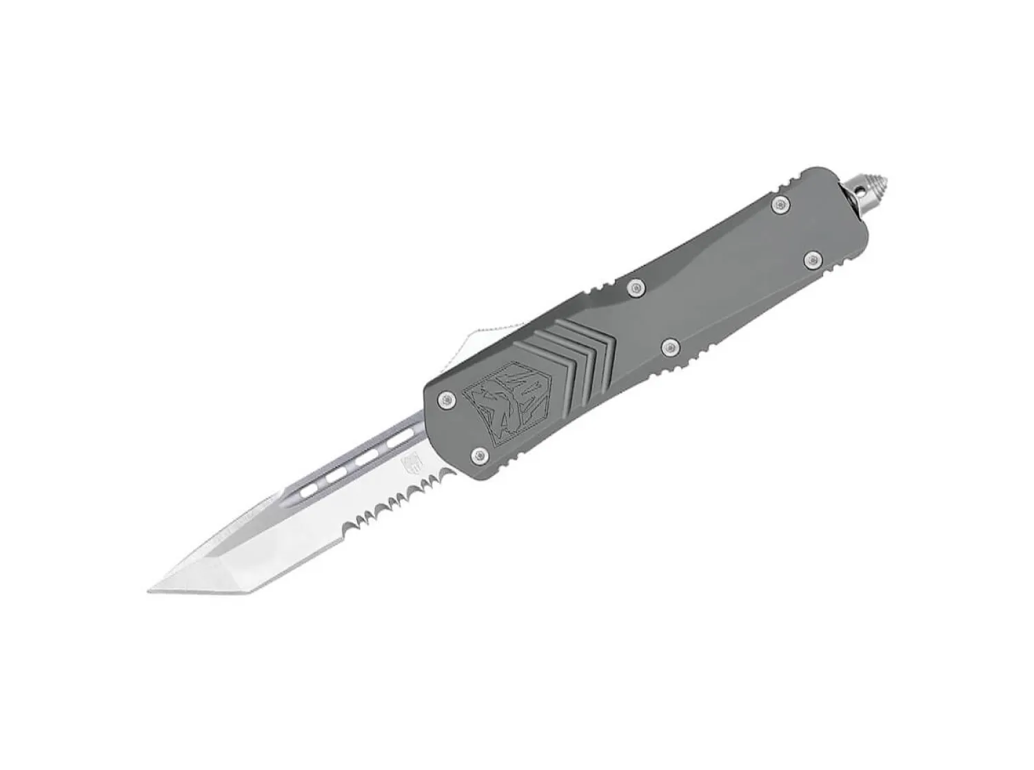 CobraTec Large FS-X Grey Tanto Serrated