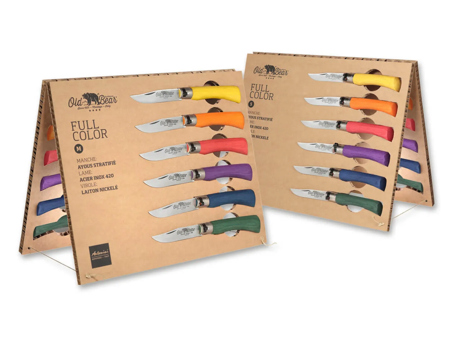 Old Bear M & S Full Color Display Set