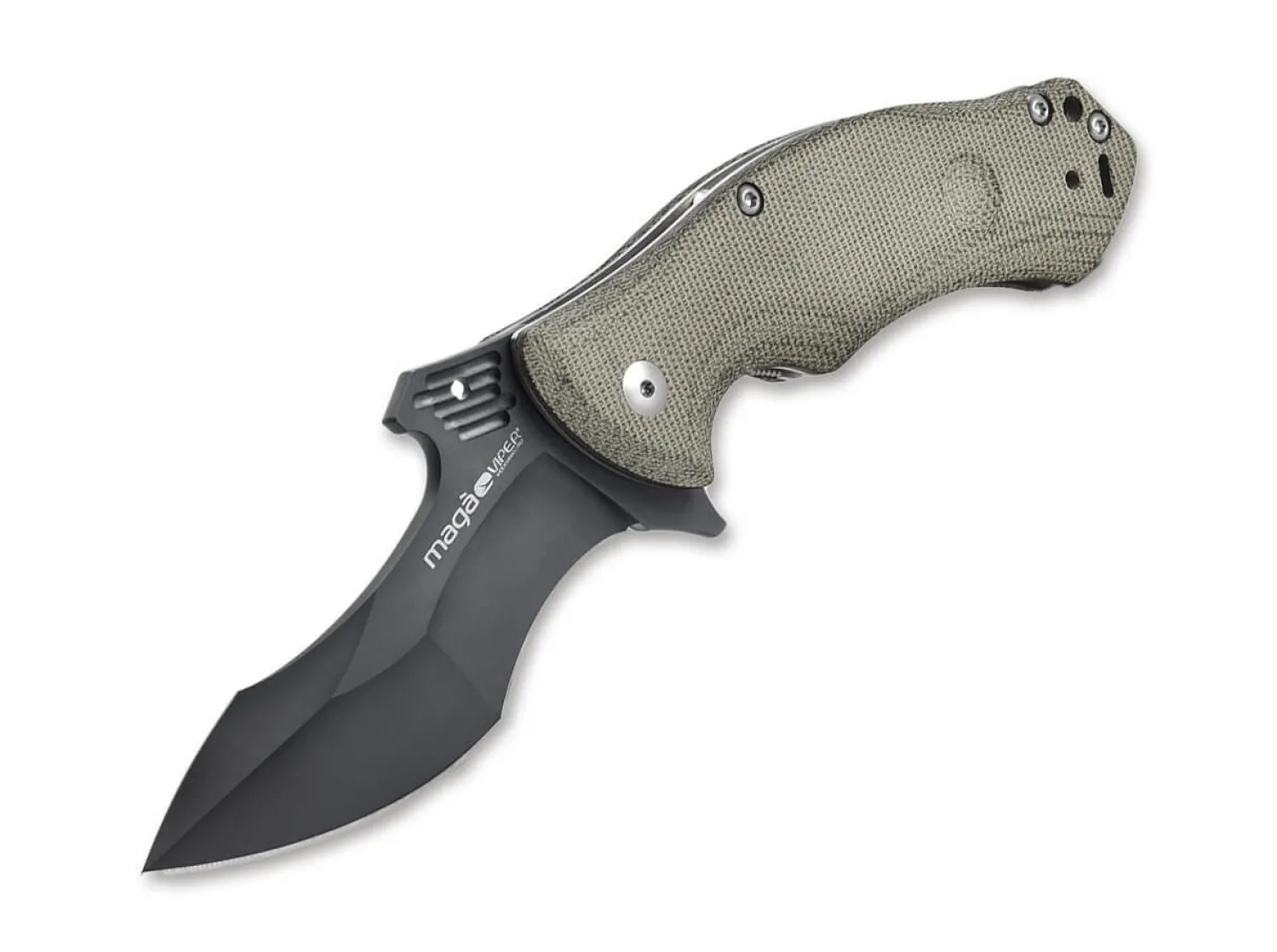 Viper Magà Green Micarta PVD