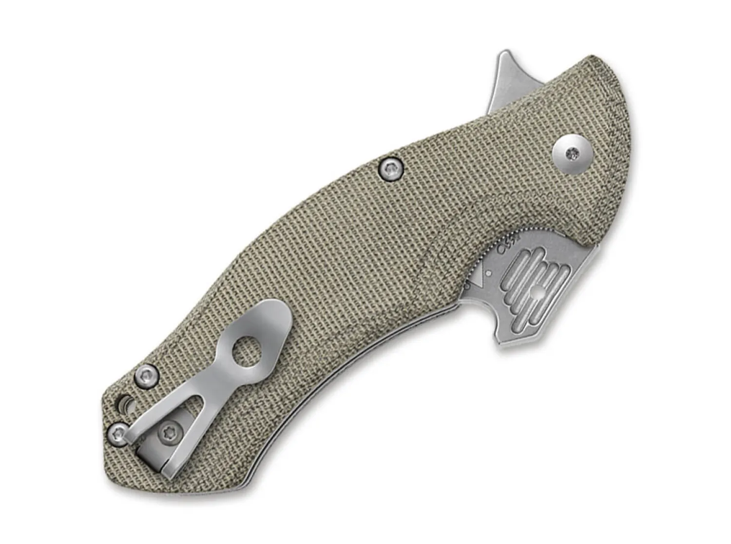 Viper Magà Green Micarta Stonewash