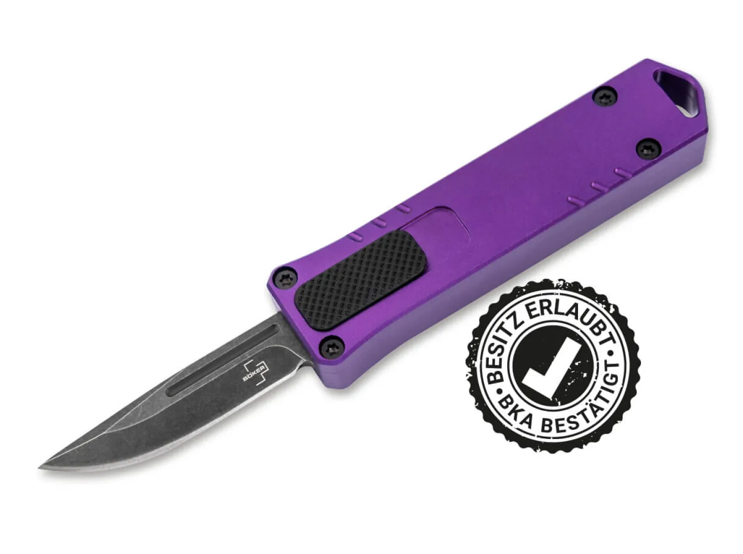 Böker Plus Micro USB OTF Purple