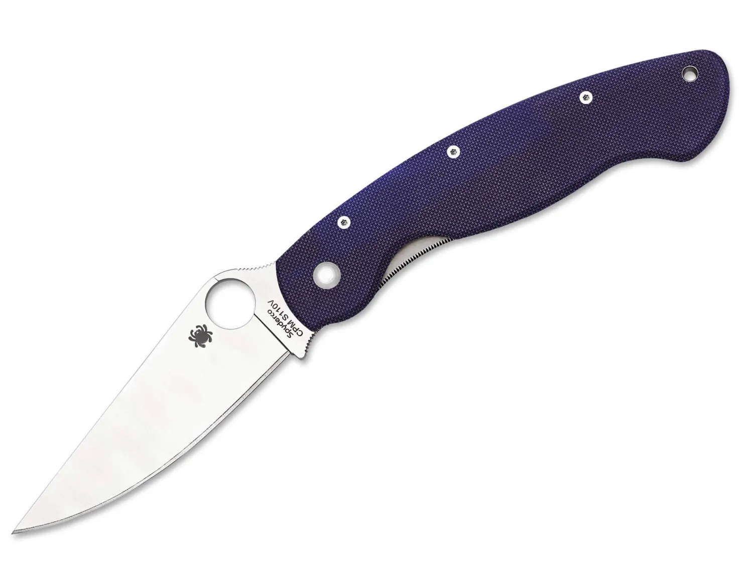 Spyderco Military G10 Dark Blue