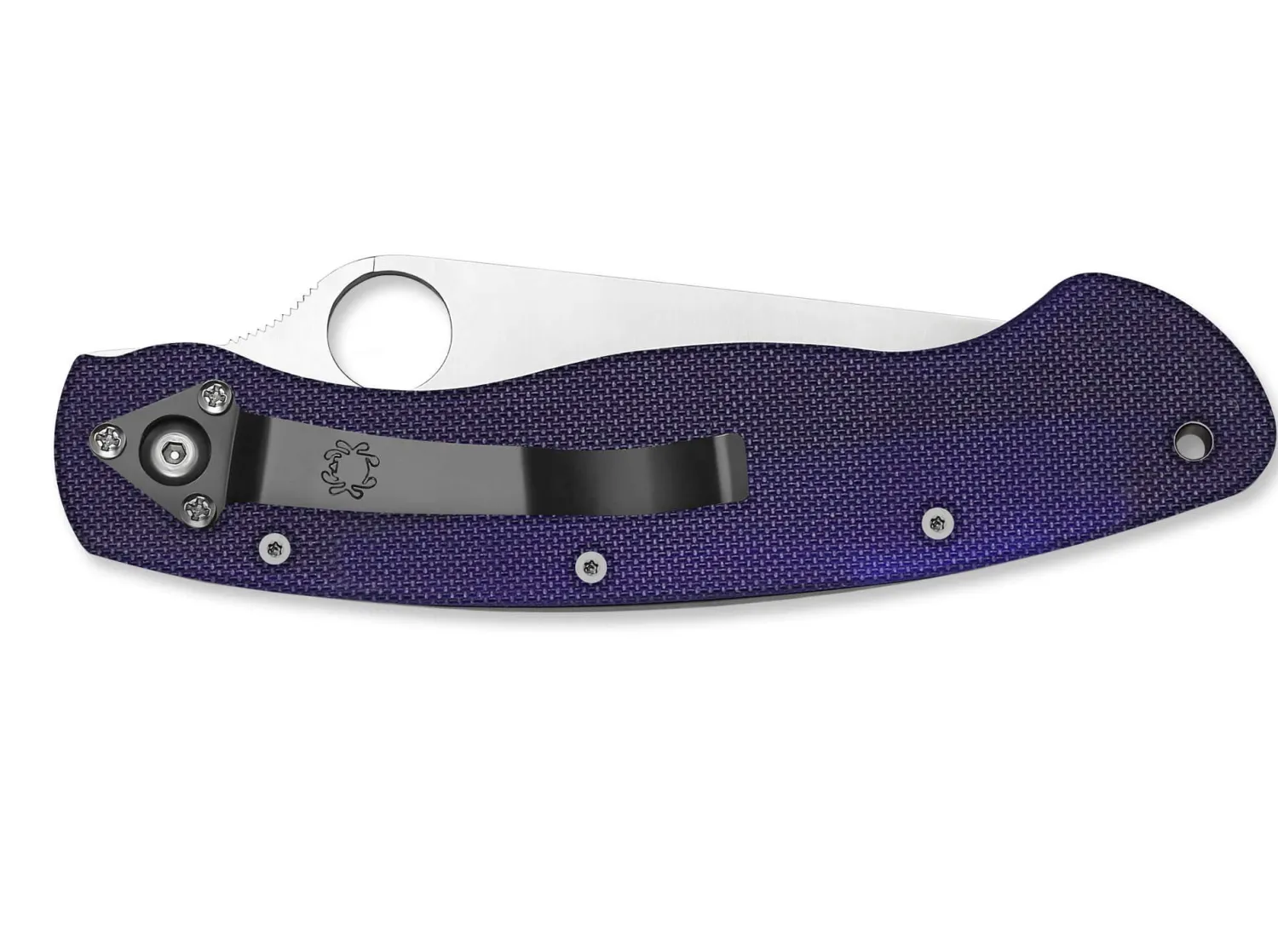 Spyderco Military G10 Dark Blue