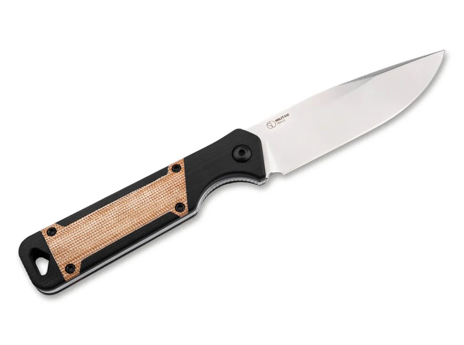 Kizer Militaw G10 Black Micarta Green