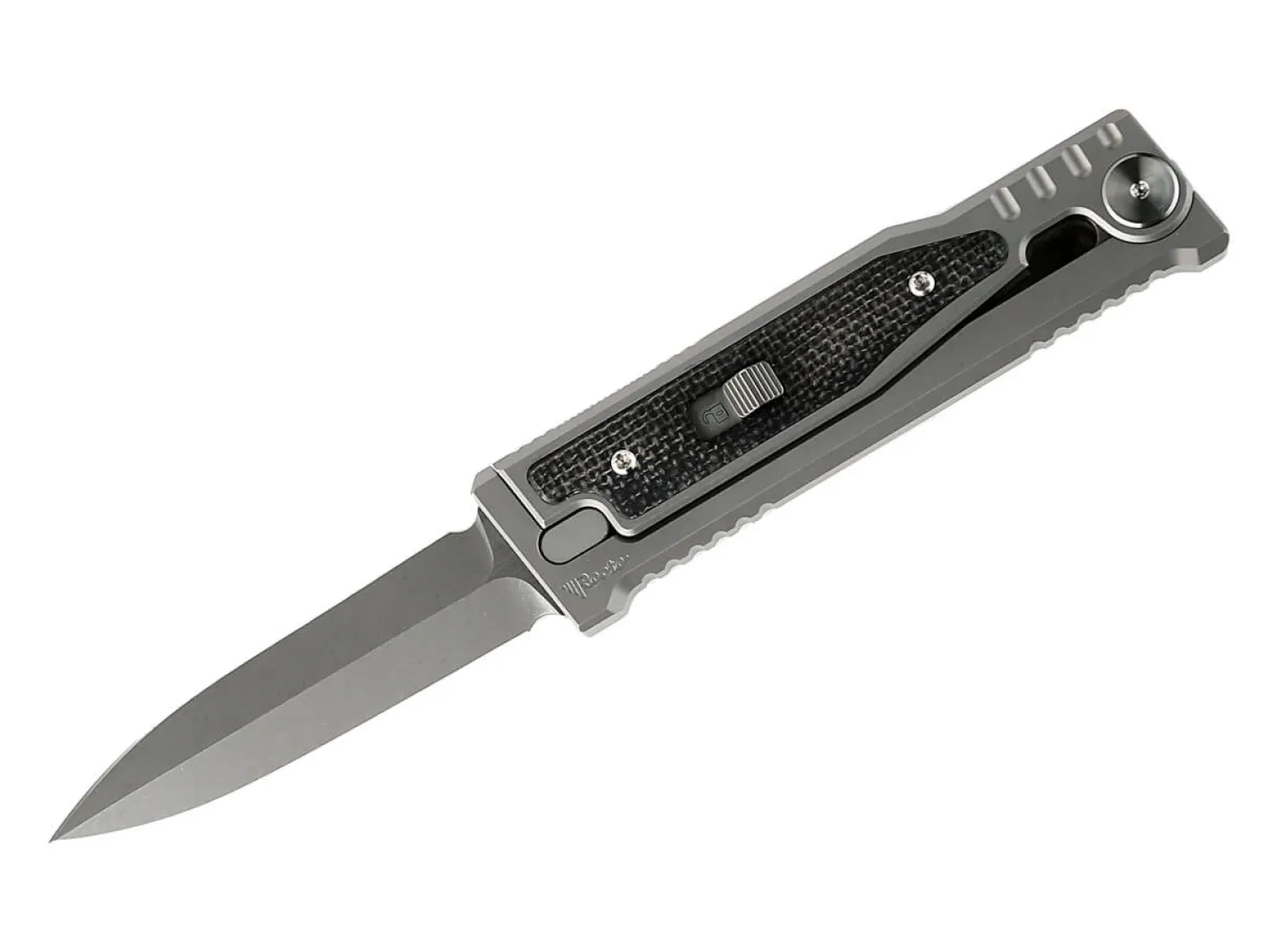 Reate MINI-EXO Black Micarta Double Edge
