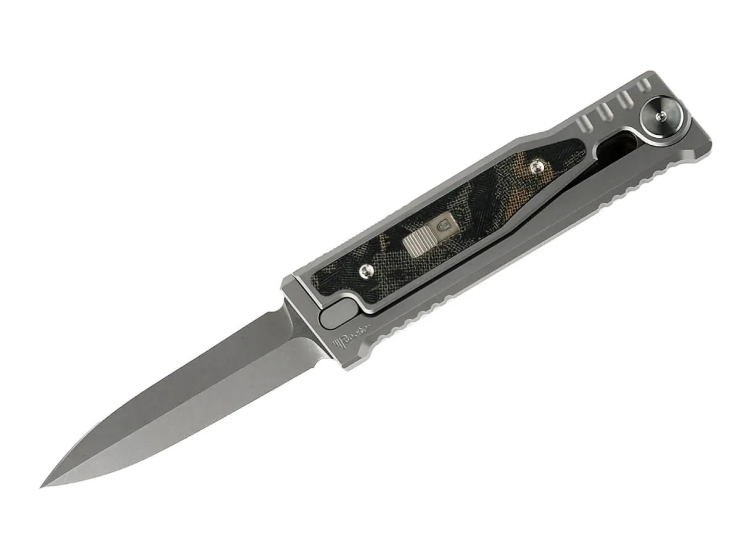 Reate MINI-EXO Burl Linen Micarta Double Edge
