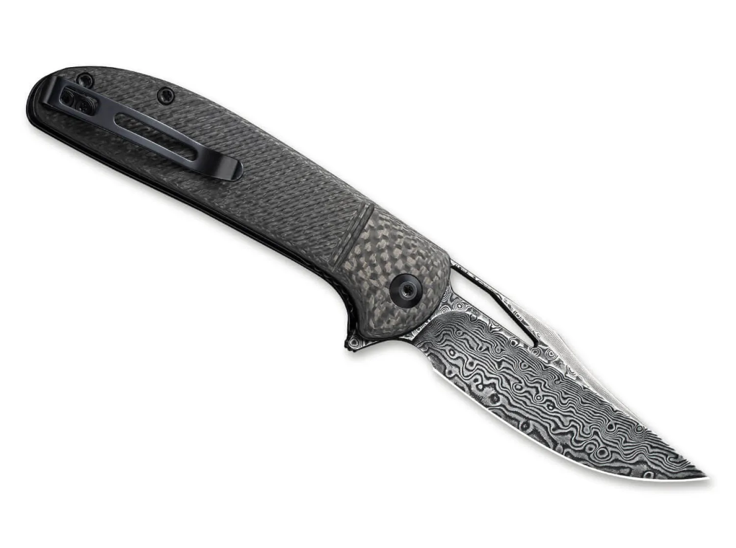 CIVIVI Ortis Damascus Carbon