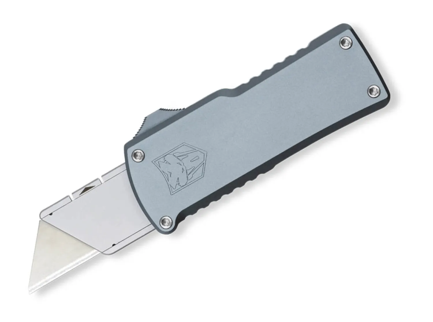CobraTec OTF Utility Knife Grey