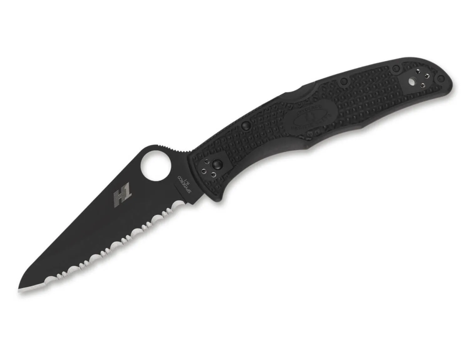 Spyderco Pacific Salt 2 All Black Serrated