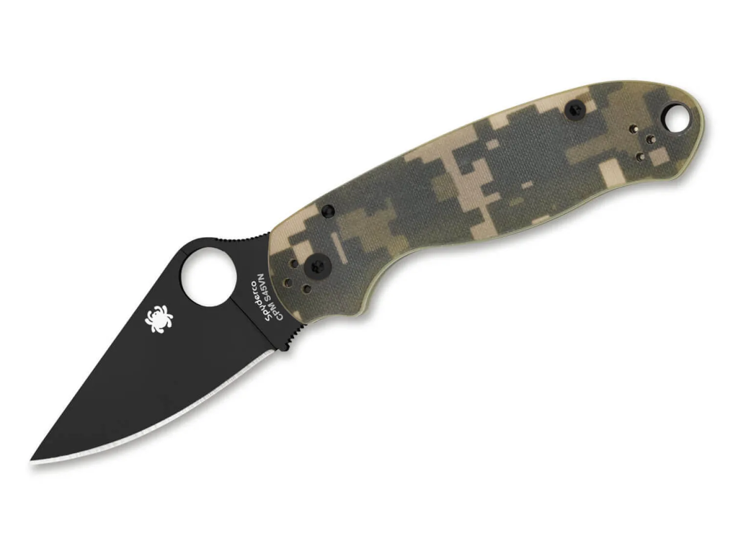 Spyderco Para 3 Camo Black Blade