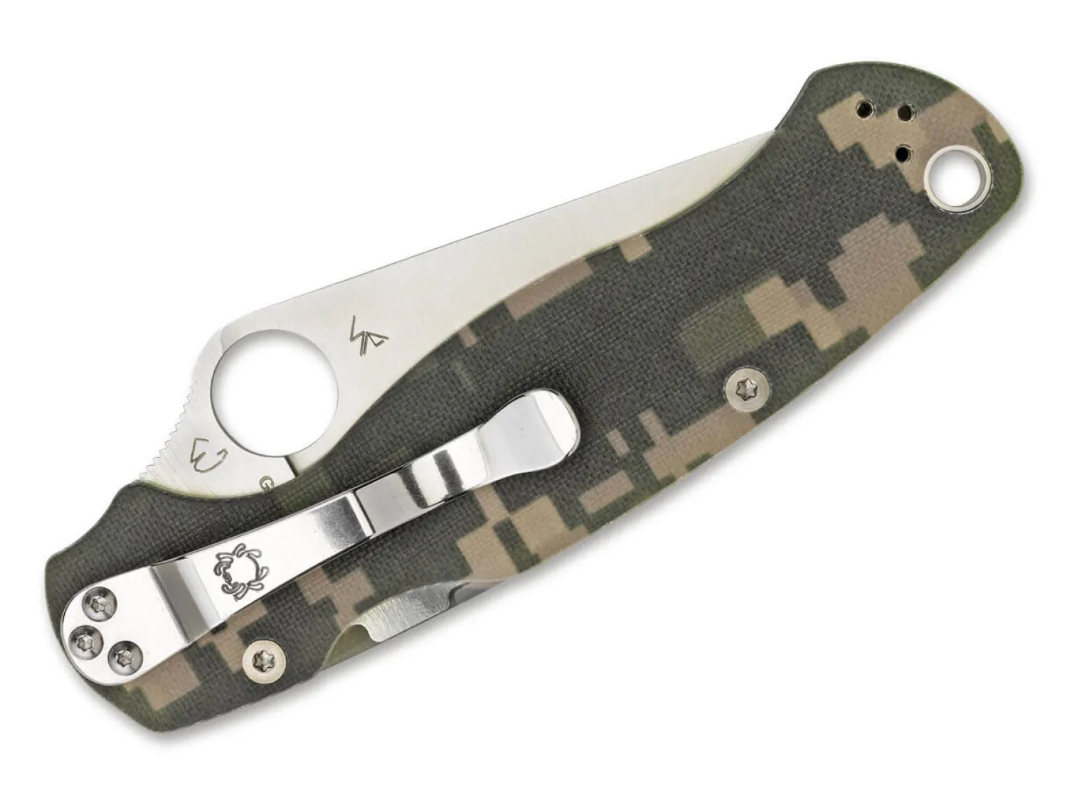 Spyderco Para-Military 2 Digital Camo G10