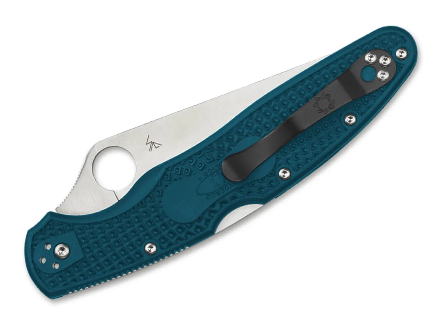 Spyderco Police 4 Lightweight K390 SpyderEdge Blue