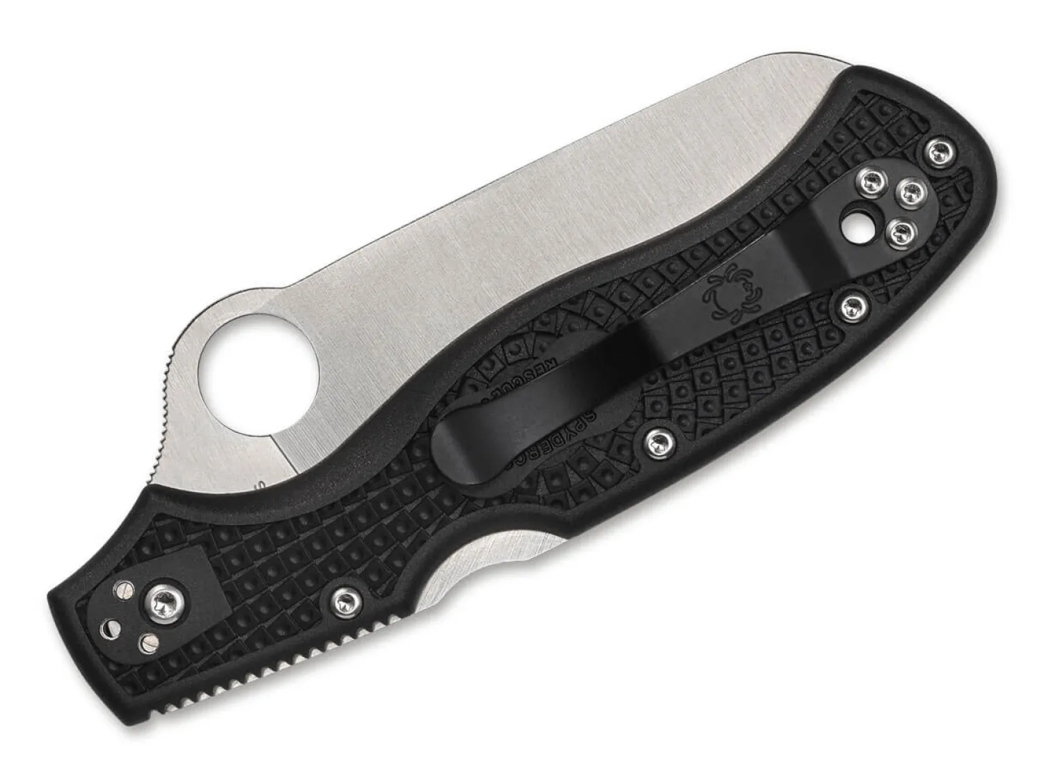 Spyderco Rescue 3 Lightweight Thin Blue Line SpyderEdge