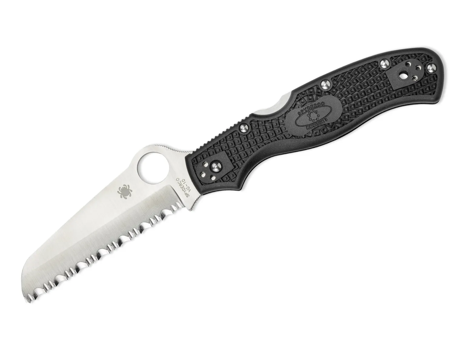 Spyderco Rescue 93mm Black