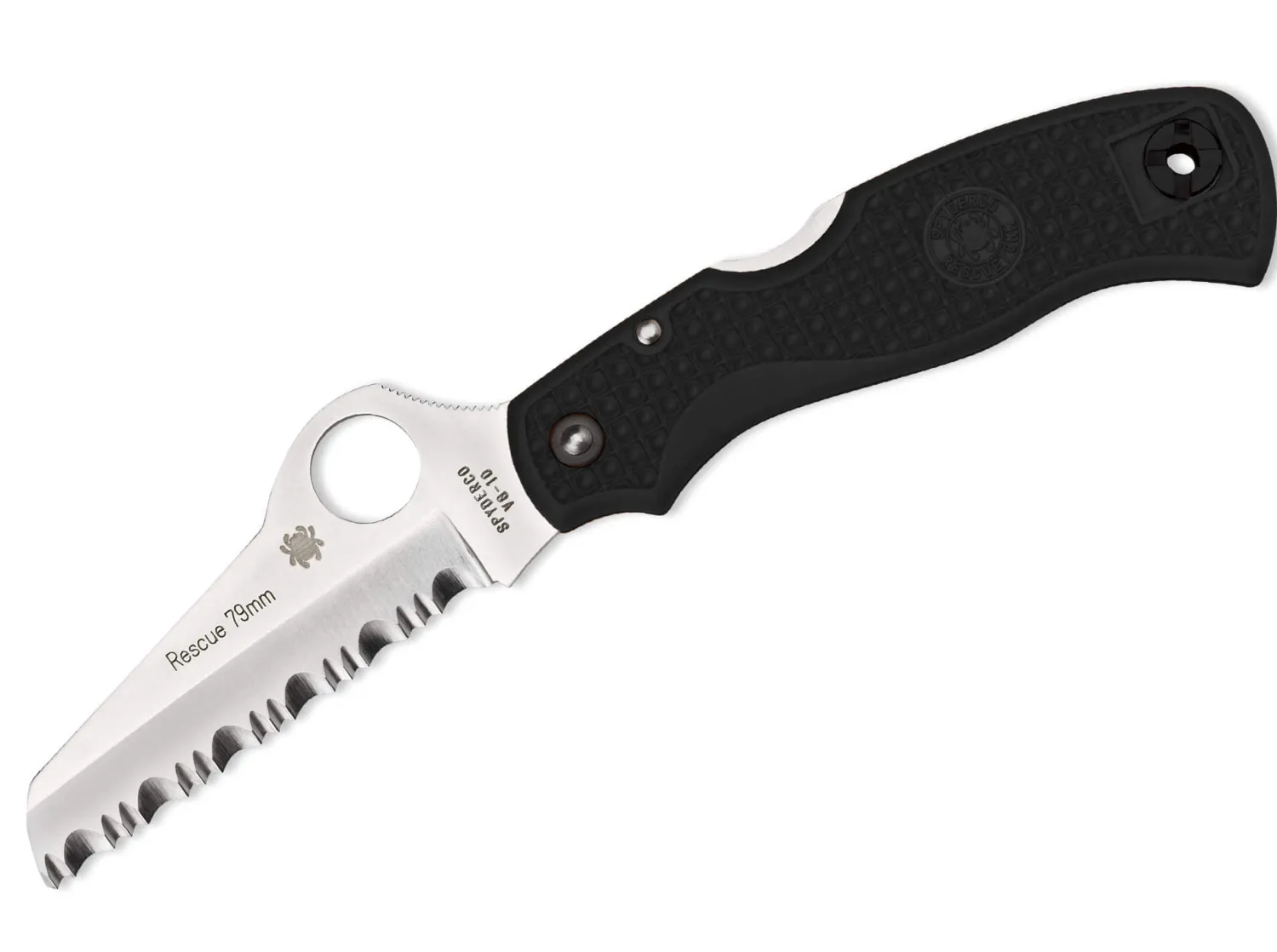 Spyderco Rescue 79mm Black